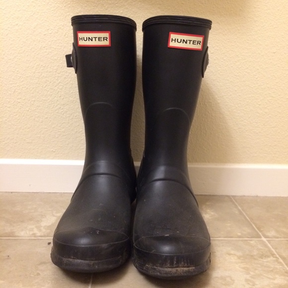 Hunter rain boots size 7 Clearance